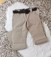 S.oliver Hose Schlaghose Beige Streifen mit Gürtel  34 Bayern - Hersbruck Vorschau