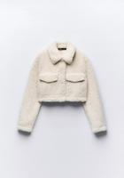 Crop-Jacke mit Lammfellimitat - ZARA Bayern - Bad Tölz Vorschau