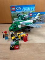 LEGO CITY 60101 Frachtflugzeug + Beiwagen + Figuren (keine Box) Niedersachsen - Schüttorf Vorschau