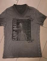 Camp David Herren T-Shirt dunkelgrau L Sachsen - Priestewitz Vorschau