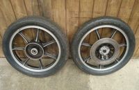 Kawasaki Z 400 K4 Vorderrad 18 x 1.60 und Hinterrad 18 x 1.85 Nordrhein-Westfalen - Jüchen Vorschau