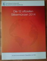 Sammel Album 12 Internationale Silbermünzen 2014 + 7 Zertifikate Brandenburg - Bernau Vorschau