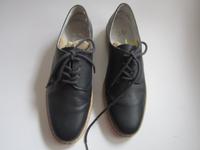 Rieker Schnürschuhe dunkelblau blau Gr. 40 kaum getragen LEDER Hessen - Künzell Vorschau