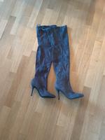 H&M overknees stiefel grau dunkelgrau 38 neu schuhe München - Pasing-Obermenzing Vorschau