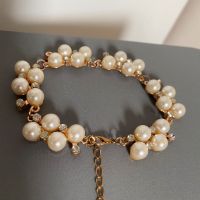 Mary Kay gold Armband Damen Perlenarmband Armkette Kunstperlen Niedersachsen - Scheeßel Vorschau