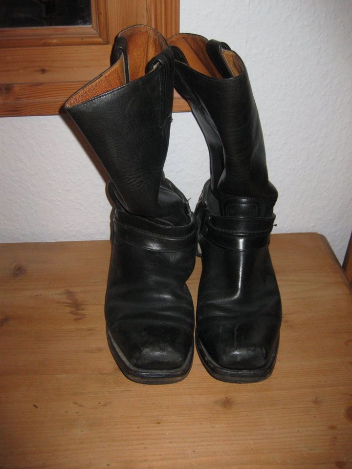 Sendra Biker Boots schwarz größe 43/44 gebraucht in Heidenheim an der Brenz