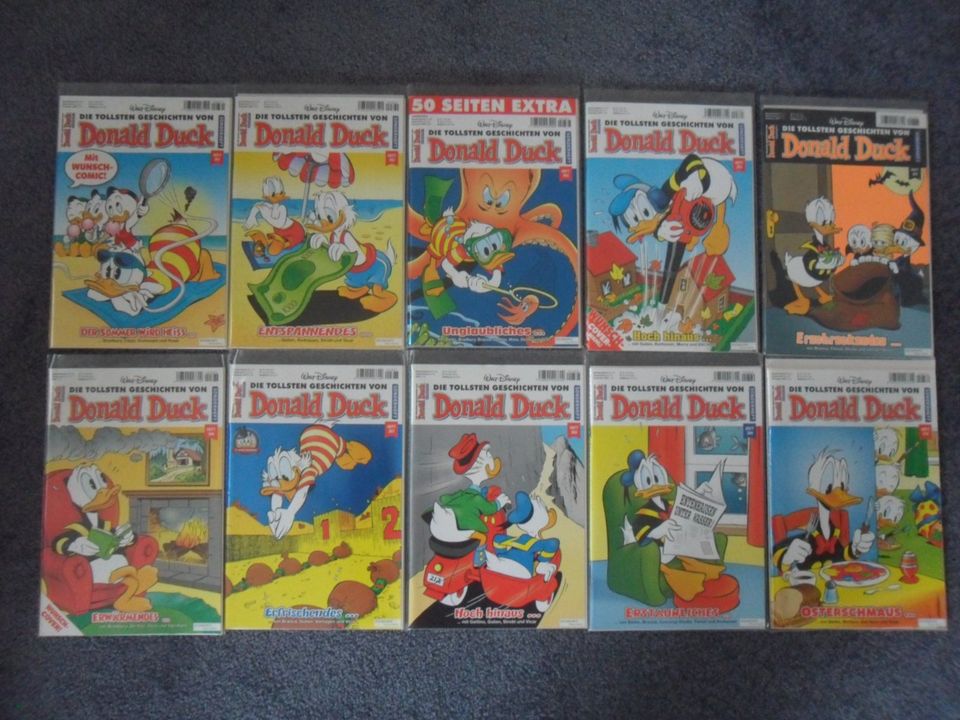 Tollsten Geschichten Donald Duck Sonderheft Nr. 301 - 392 in Pinneberg