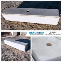 Betonblockstein "BAR" 150x30x30 cm glatt oder mit Noppen Nordrhein-Westfalen - Steinheim Vorschau