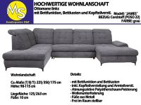 Sofa Couch Wohnlandschaft U Form Bettfunktion-Bettkasten grau Nordrhein-Westfalen - Mettingen Vorschau