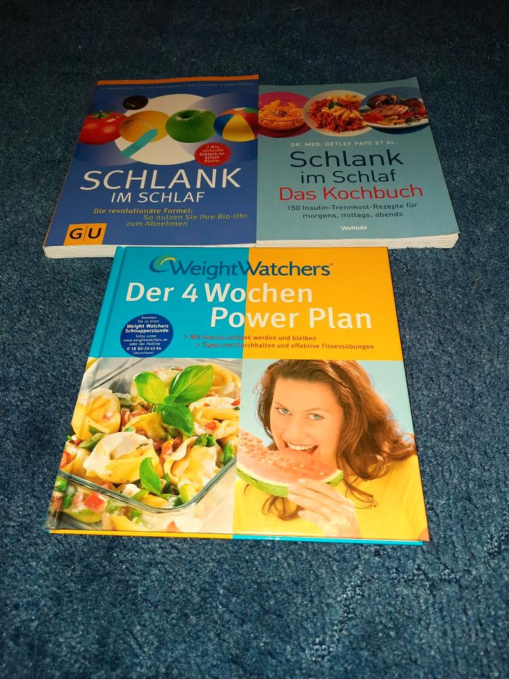 Kochbücher Trennkost Rezeptebuch Weight Watchers 4 Wochen plan in Ranstadt