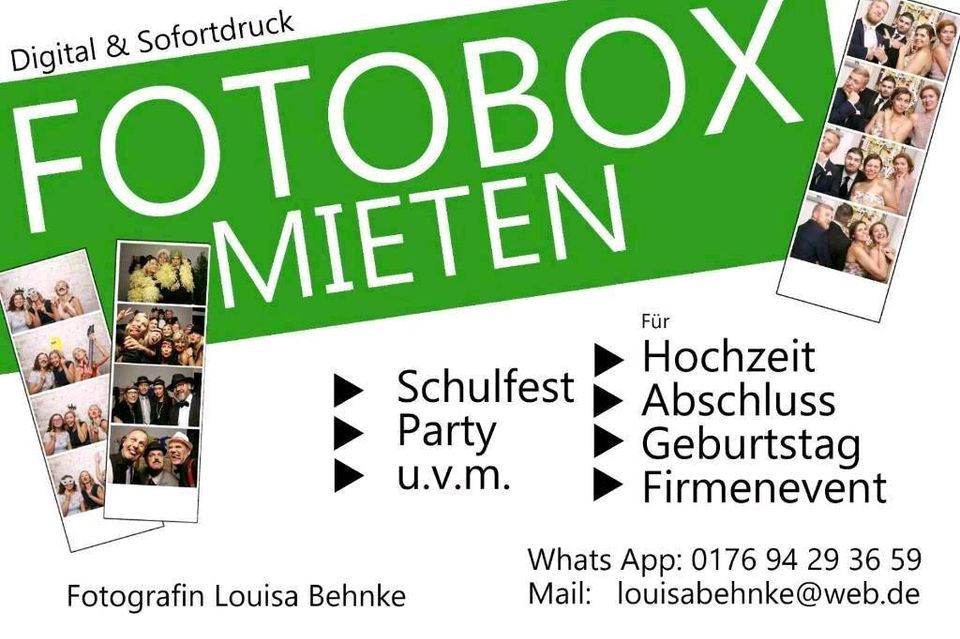 Fotobox / Photobooth - mit Sofortdruck in Magdeburg