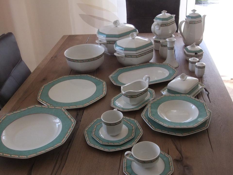 Villeroy & Boch Peppermint ca 70teilig Top Zustand unbenutzt !!! in Hutthurm
