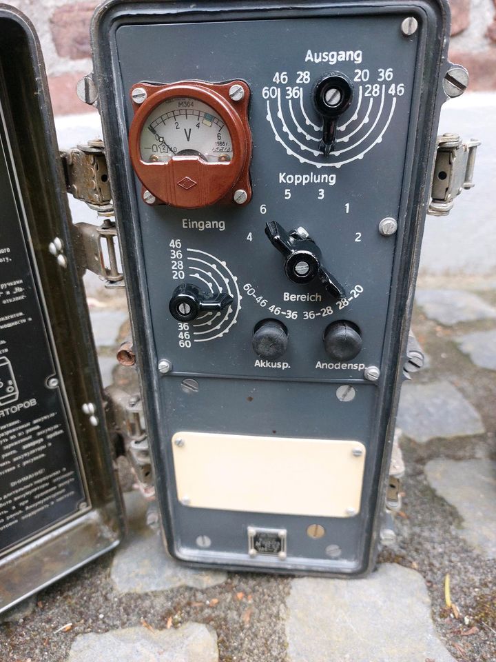 YM 2 Leistungsverstärker NVA DDR Weltkrieg Militaria Funkgerät in Mönchengladbach