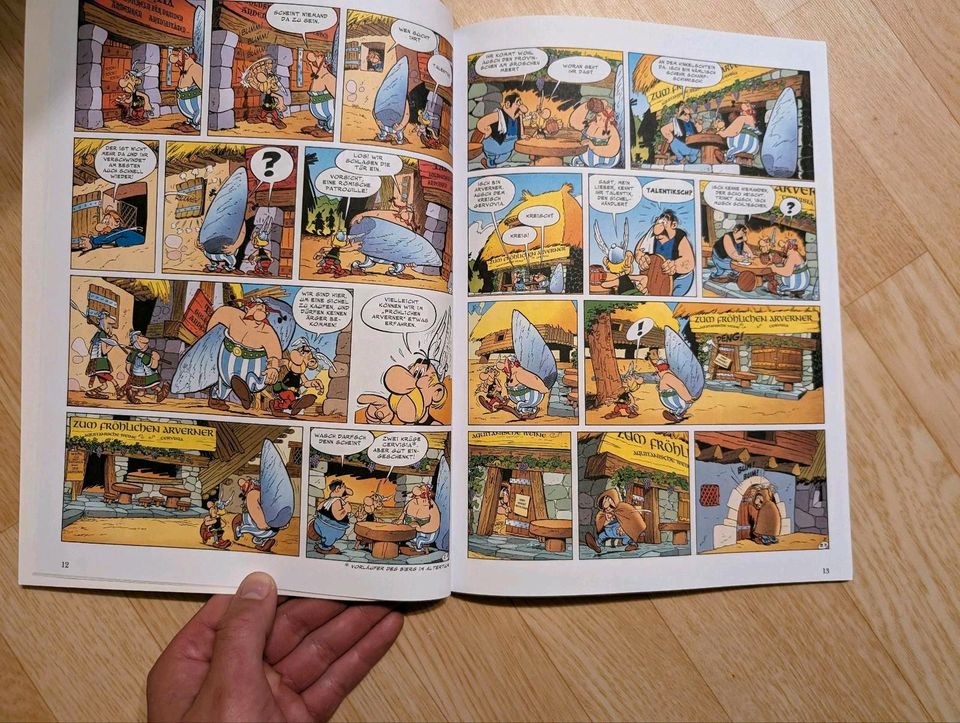 Asterix und Obelix, Die goldene Sichel Comic in Neukirchen/Erzgeb