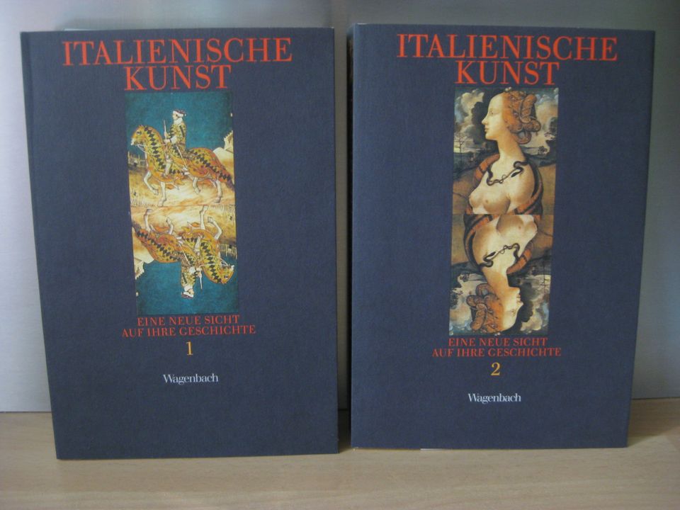 Italienische Kunst, 2 Bände im Schuber, Wagenbach Verl. (wie neu) in Hannover