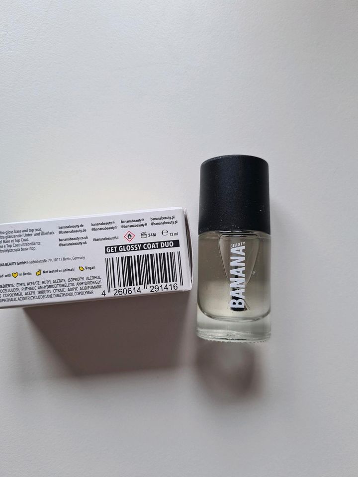 Banana Beauty Nagellack NEU Base Top Coat Get Glossy in Hamburg