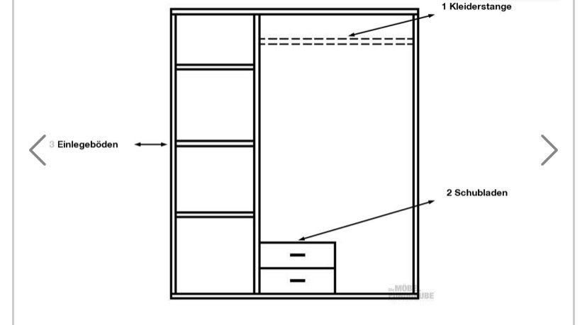 Hochwertige Schönen Kleiderschrank Weiss Neuwertig 1,45x2mMädchen in Oberhausen