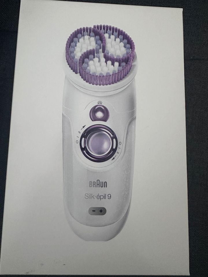 Braun Silk epil 9 Sonic Body exfoliator - neu in Düsseldorf