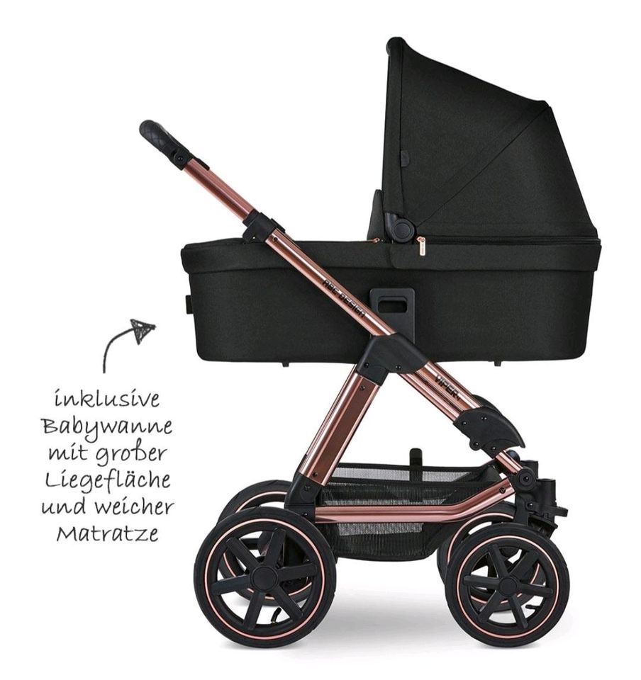 ABC Design Kinderwagen Set Viper 4 - Diamond Edition Rose Gold in Duisburg