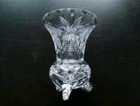 TOP Bleikristallvase Kristallvase Blumenvase Glasvase Vintage Leipzig - Möckern Vorschau