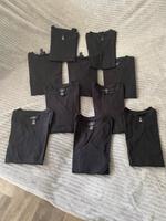 H&M T-Shirt Herren Schwarz Uni Gr. M 10 Stk. Regular fit Sachsen-Anhalt - Sangerhausen Vorschau