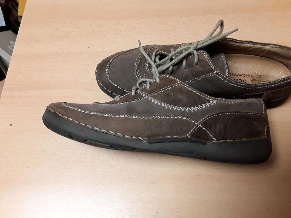 Josef Seibel damen Halbschuhe Schnürschuhe Leder Gr.42 in Schwerin