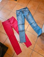 2 Skinny  Hosen rot + blau Gr M Bayern - Schrobenhausen Vorschau