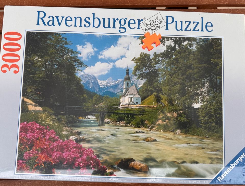 Ravensburger 3000 Teile Puzzle, Ramsau gegen Reiteralpe, NEU/OVP in Konradsreuth