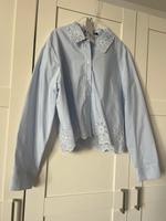 Zara Hemd mit Stickerei Blau Gr XL Düsseldorf - Friedrichstadt Vorschau