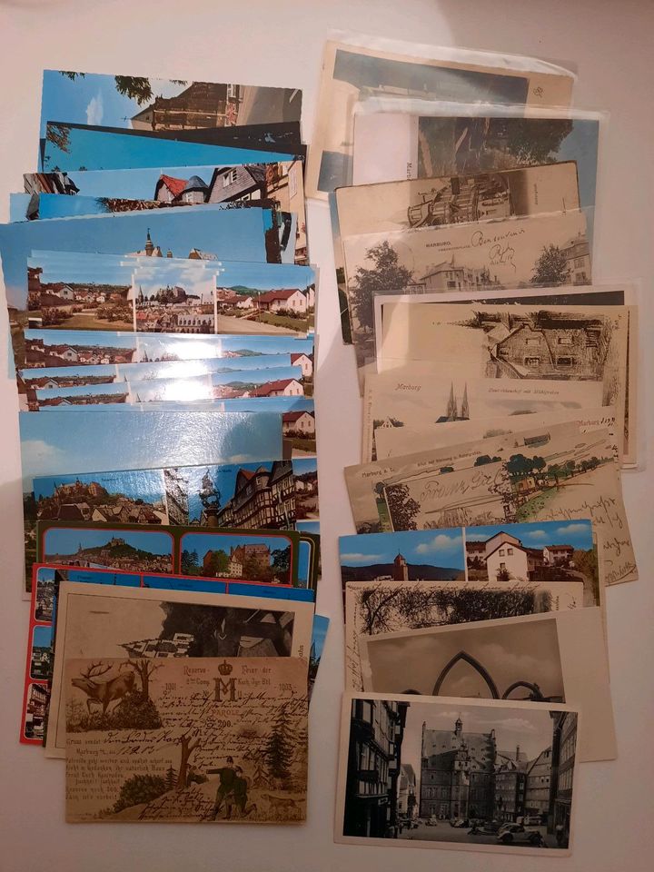 Ca. 330 AKs Marburg Lahn Postkarten Ansichtskarten Sammlung Lot in Marburg