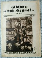 glaube und heimat im bild März 1935 Johann Sebastian Bach Hessen - Darmstadt Vorschau