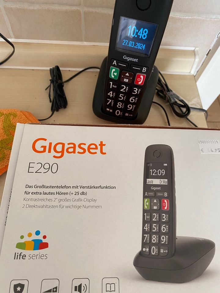 Gigaset E290 Telefon in Everswinkel