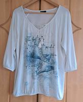 Damen Shirt dreiviertel Arm T- Shirt mit Glitzer Gr. L Bayern - Bodenwöhr Vorschau