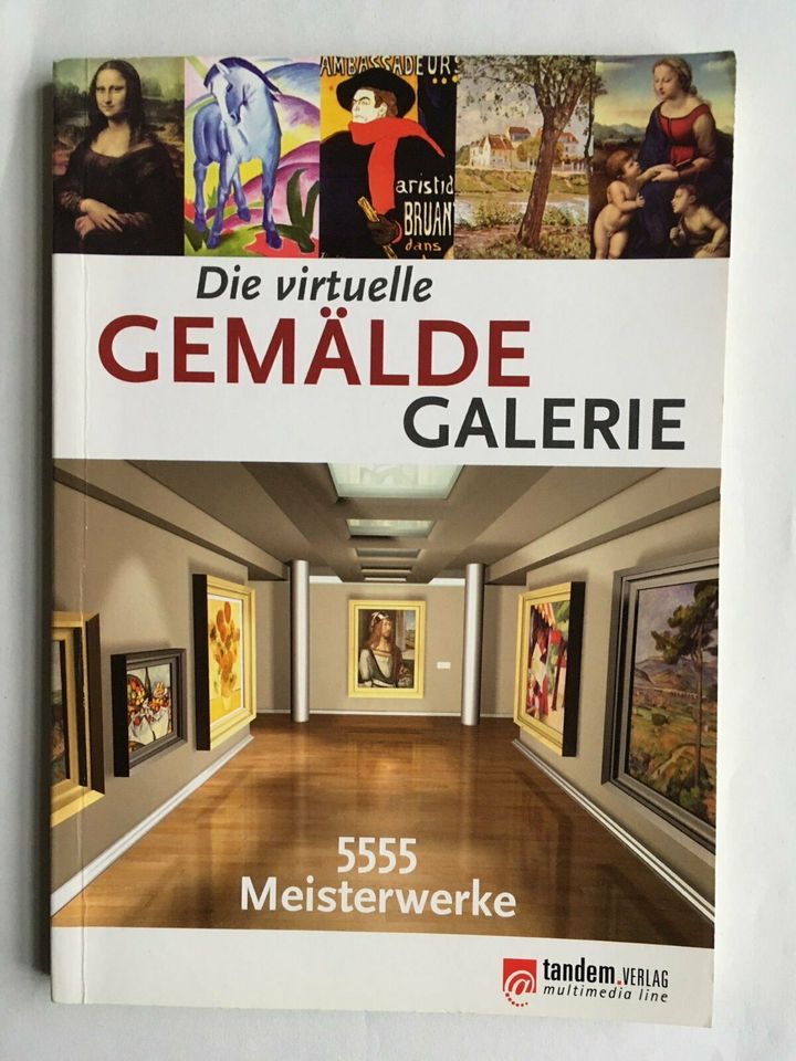 CD virtuelle Gemäldegalerie 5555 Meisterwerke tandem 10 CD-ROM in Großhansdorf