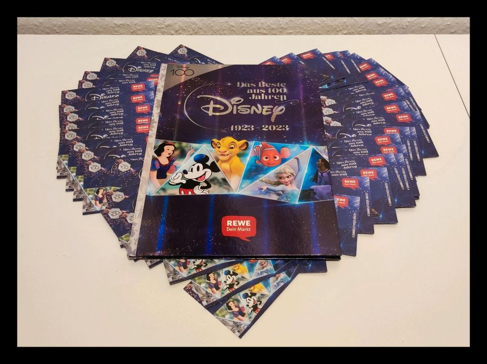 ❤️ Rewe 100 Jahre Disney - Sticker Packungen + Sammel Album in Berlin