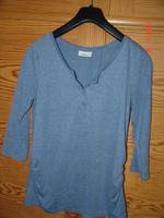 Yessica Umstandsshirt Knopfleiste 3/4 Arm blau meliert - Gr. S Schleswig-Holstein - Laboe Vorschau