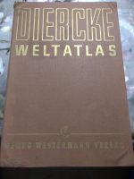 Diercke Weltatlas 1957 Georg Wesrermann Verlag Baden-Württemberg - Karlsruhe Vorschau