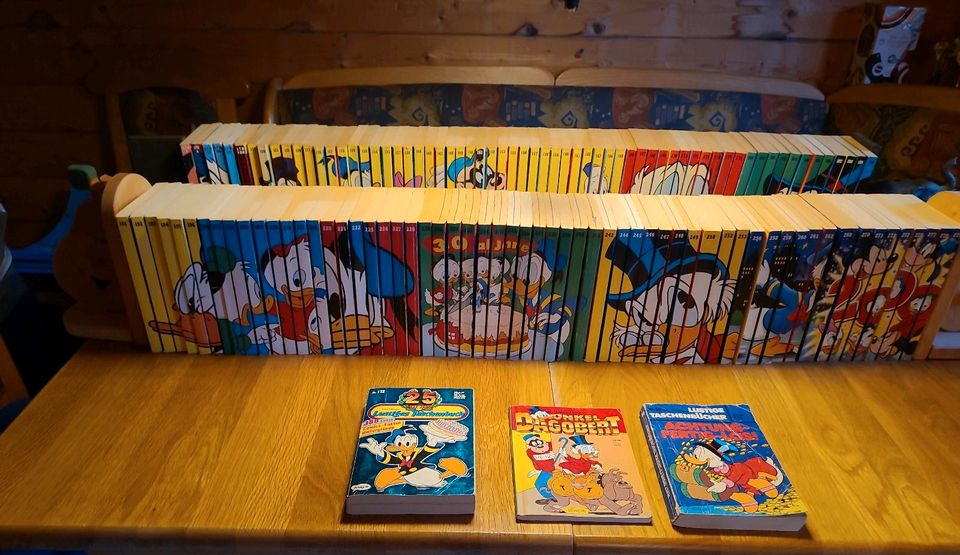 127 Stk Walt Disney LTB Lustige Taschenbücher U. A. in Erndtebrück