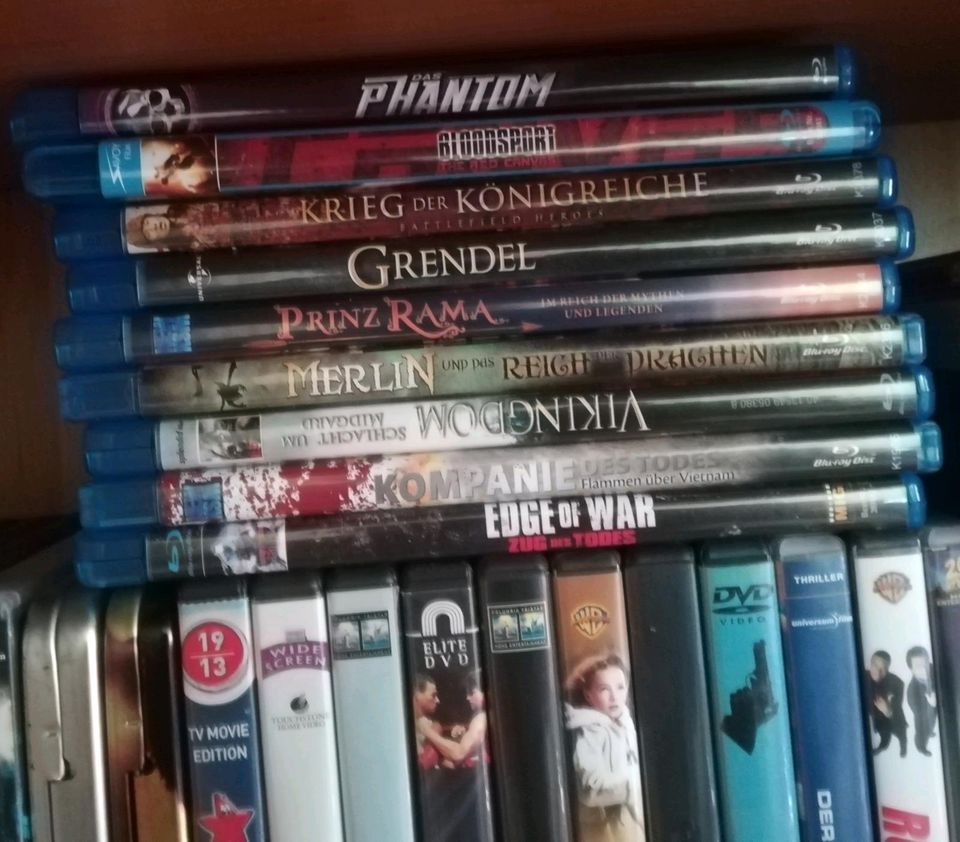 DVD + Blue ray Disc, Paketpreisangebot, neuwertig in Netzschkau