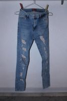 Blaue skinny jeans mit vielen löchern Hamburg-Nord - Hamburg Barmbek Vorschau