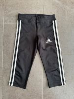 Adidas 3/4 Leggings Sport Gr. 140 schwarz Mädchen Bayern - Hallbergmoos Vorschau