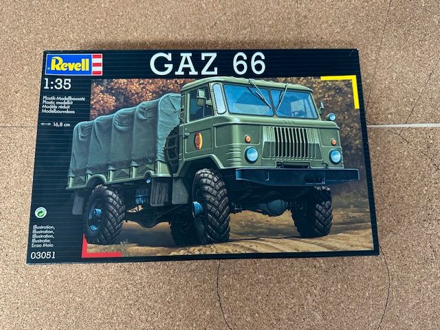 Revell 03051 - GAZ 66 in 1:35 in Gierstädt