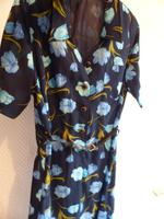 Kleid Blumen blau C&A 40 sommerkleid hochzeit vintage Dortmund - Hombruch Vorschau