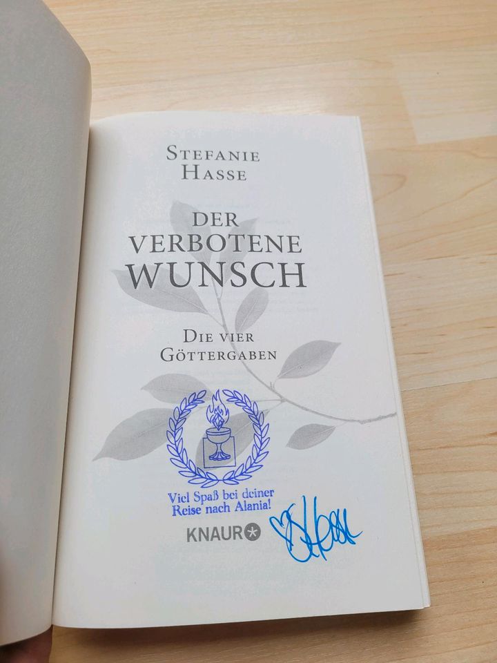 Der verbotene Wunsch&Das verratene Herz-Stefanie Hasse signiert in Bünde