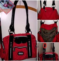 Tasche Handtasche Lack-Optik |32cm breit 22cm hoch| Rot Schwarz Nordrhein-Westfalen - Krefeld Vorschau