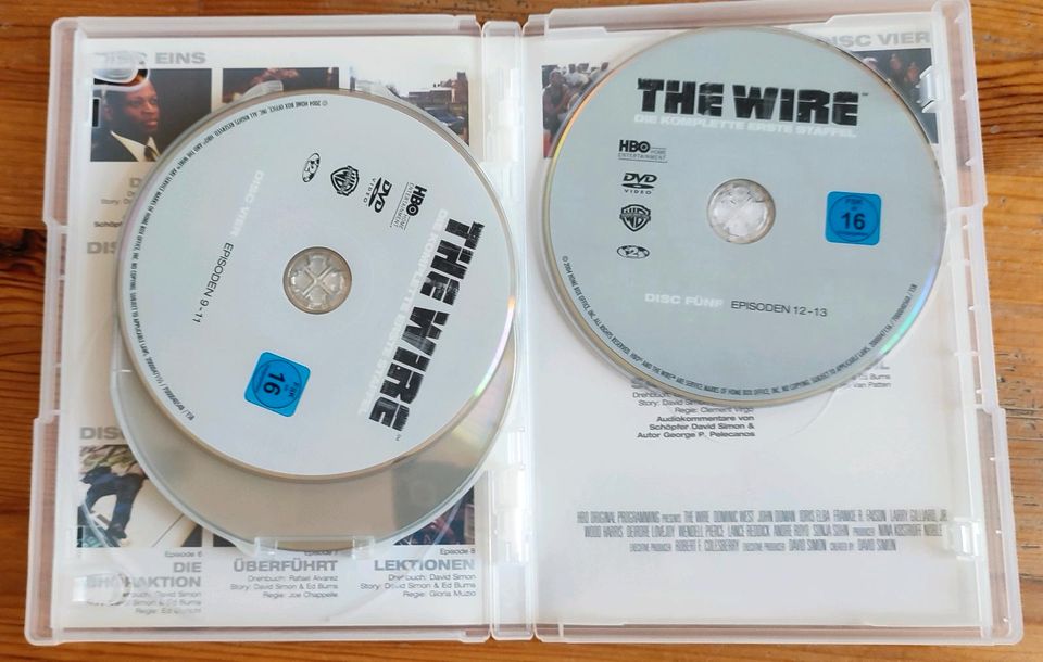 5 DVD Box-Set The Wire Erste Staffel Warner Bros. HBO 2005 wie ne in Köln