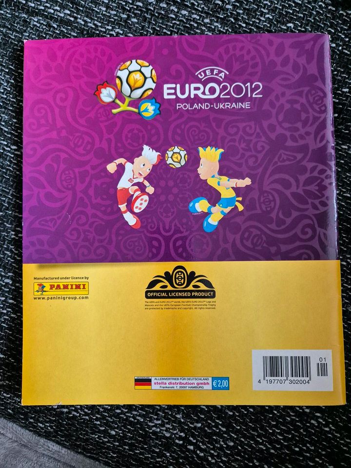 Panini Softcover Euro2012 Poland-Ukraine in Norderstedt