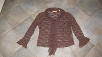 Strickjacke_Jacke_Lochmuster_braun * Biba * 44_L Niedersachsen - Gifhorn Vorschau