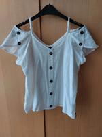 Shirt T-shirt Damen Größe S 36 weiß blane du nil Bayern - Baiersdorf Vorschau