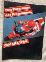 Prospekt der Yamaha-Motorräder von 1984 Baden-Württemberg - Rauenberg Vorschau